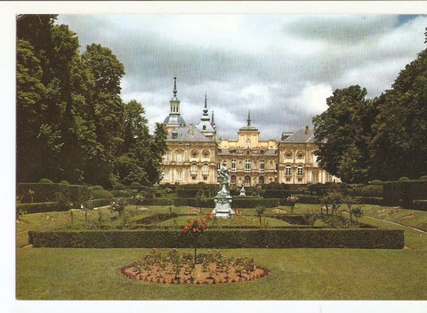 Postal 029588 : La Granja de San Ildefonso (Segovia) Palacio desde el parterre de la Fama