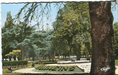 Postal-Postcard 17208: TONNEINS Lot-et-Garonne - Le Jardin Public