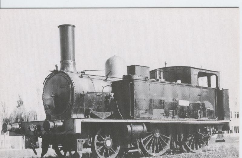 Postal 012289: Locomotora de Vapor 120-0202