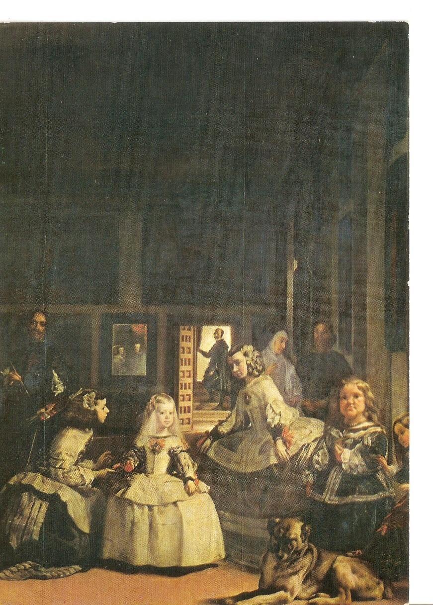 Postal 037585 : Museo del Prado - Madrid. Las Meninas Velazquez