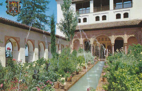 Postal 61247 : Granada. Generalife. Patio de la Acequia