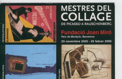 Postal 006603 : Publicitaria Mestres del Collage, Fundacio Joan Miro