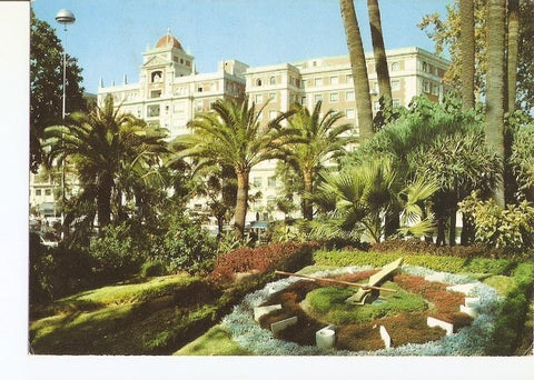 Postal 022665 : Reloj floral - Malaga