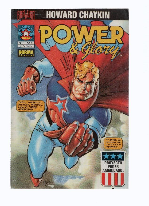 POWER & GLORY (Bravura), Volume 1: Numero 01 de 04 (Norma 1994) 