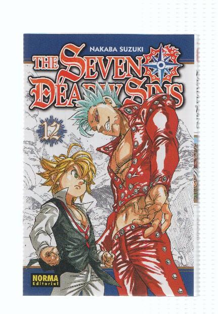 Manga: THE SEVEN DEADLY SINS: Numero 12 - Nakaba Suzuki (Norma 2016)