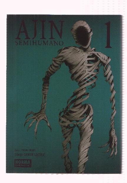 Manga: AJIN-SEMIHUMANO: Numero 01 - Tsuina Miura (Norma 2015)