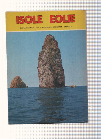 Isole. Eolie. carta nautica de Vulcano