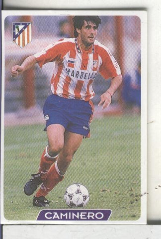 Cromos: Super Futbol liga 96: At.Madrid: Caminero