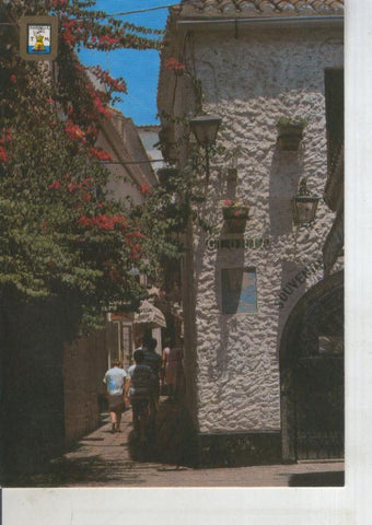 Postal 011193: Calle tipica de Marbella