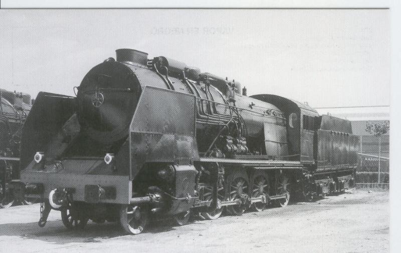 Postal 012762: Locomotora de vapor 240F-2591