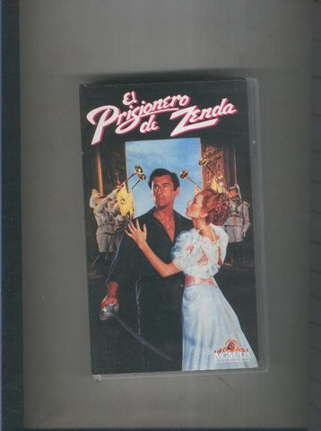 Video VHS: El prisionero de Zenda (Stewart Granger-Deborah Kerr)