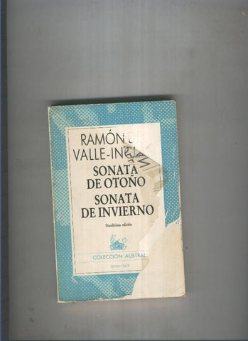 Australl 0441 : Sonata de Otoño, sonata de invierno (cubierta estropeada)