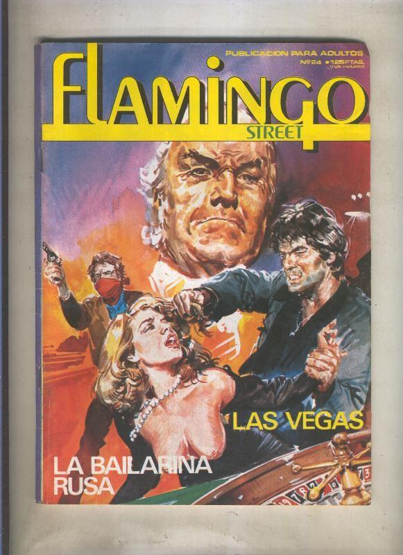 Flamingo street numero 24: Las Vegas (numerado 1 en trasera)