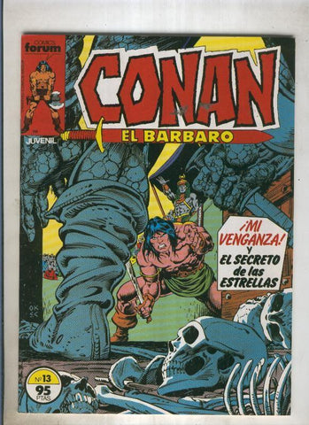 Conan el Barbaro primera edicion numero 013 (numerado 1 en trasera)