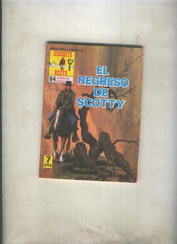 Indomito oeste numero 035: El regreso de Scotty (numerado 2 en trasera)