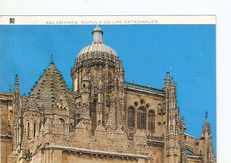 Postal 020152 : Scupulas de las catedrales - Salamanca