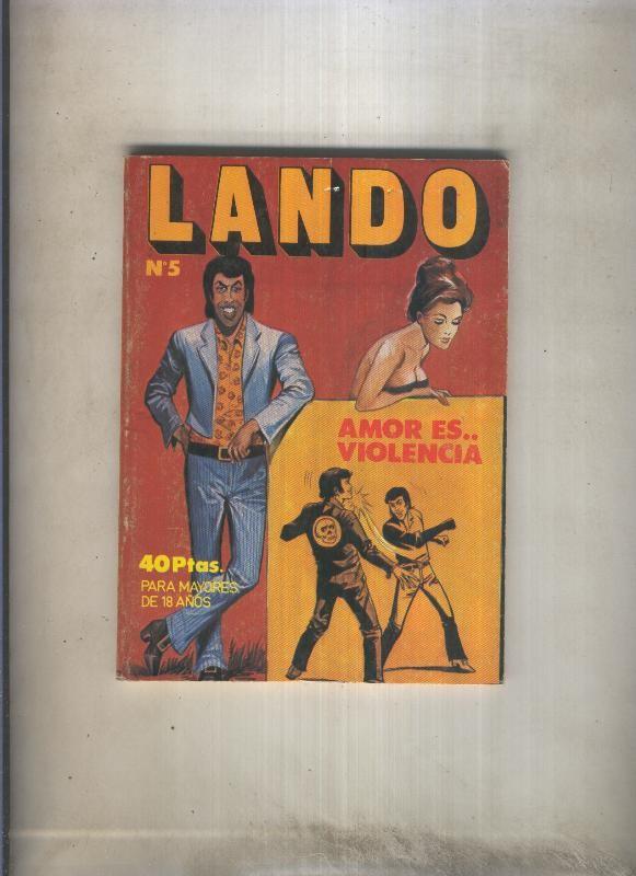 Lando numero 05: Amor es...violencia (numerado 1 en trasera)