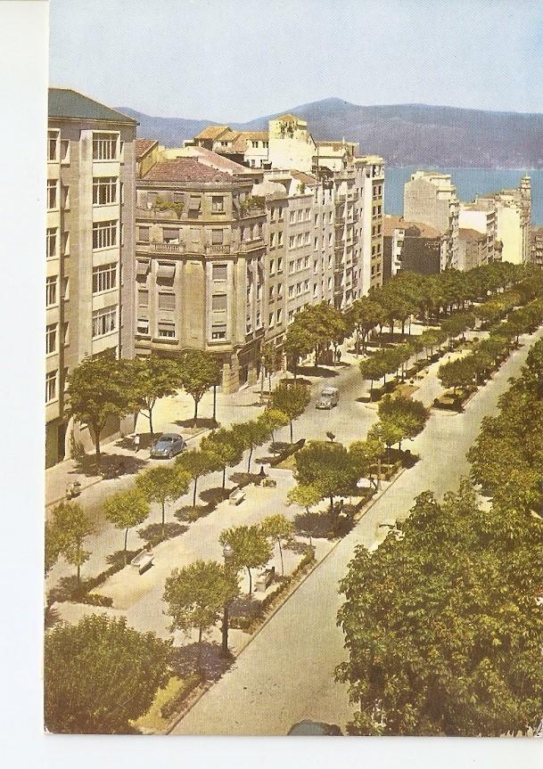 Postal 024382 : Gran Via. Vigo