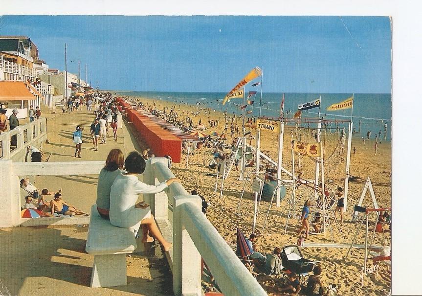 Postal 024665 : Saint Gilles Sur Vie (Vendee). La Plage