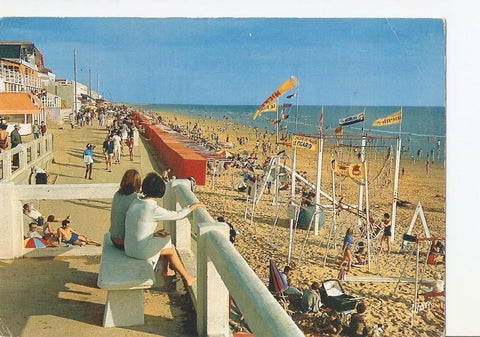 Postal 024665 : Saint Gilles Sur Vie (Vendee). La Plage
