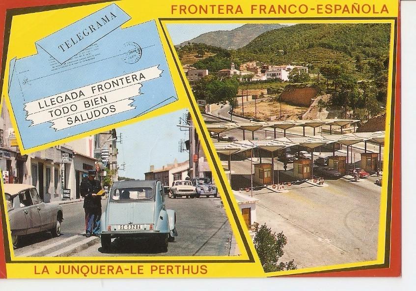 Postal 030336 : Frontera Franco - Española