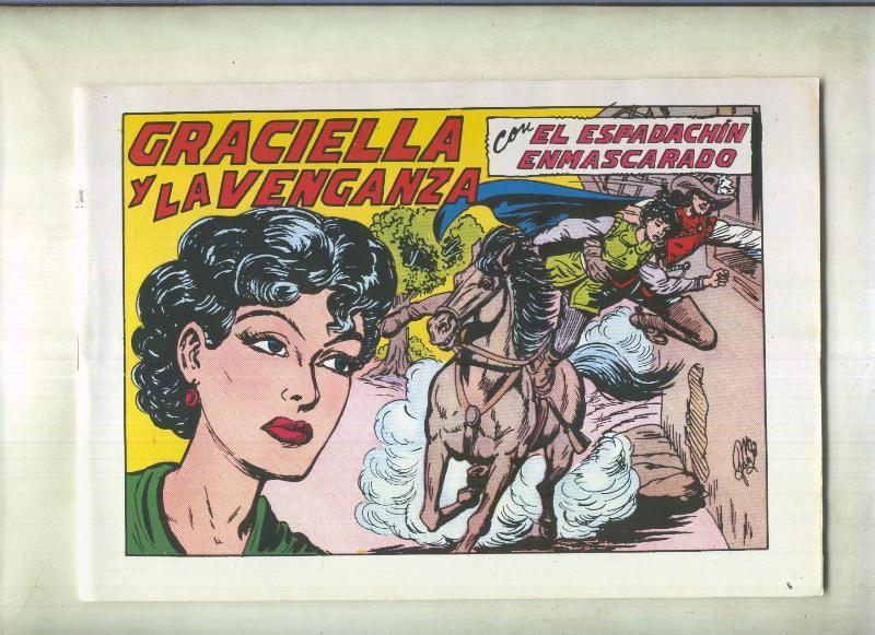 El Espadachin Enmascarado tres en uno numero 70: Graciella y la venganza