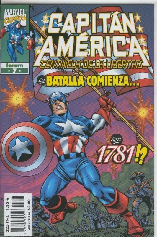 Capitan America centinela de la libertad numero 07