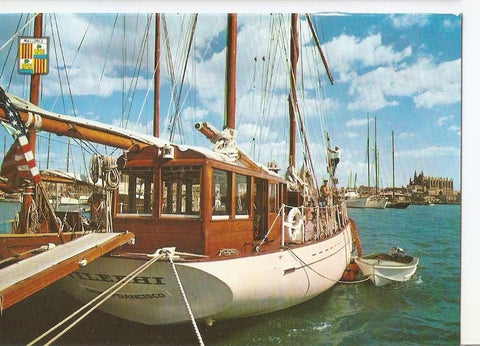 Postal 043355 : Mallorca. Club Nautico y Catedral