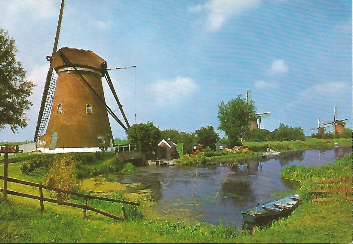 Postal 51578: HOLANDA - Molinos de Kinderdijk