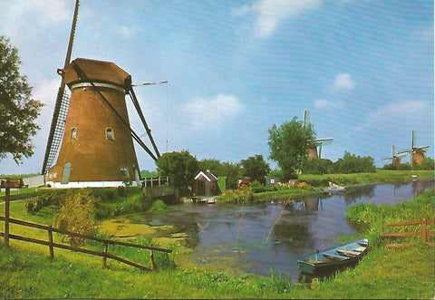 Postal 51578: HOLANDA - Molinos de Kinderdijk