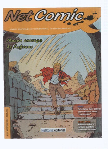 Revista: NET COMIC, Numero 15: Nueva entrega de LEFRANC (NetCom2 2012)