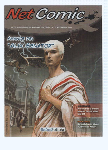 Revista: NET COMIC, Numero 17: Avances de: Alix Senator (NetCom2 2012)