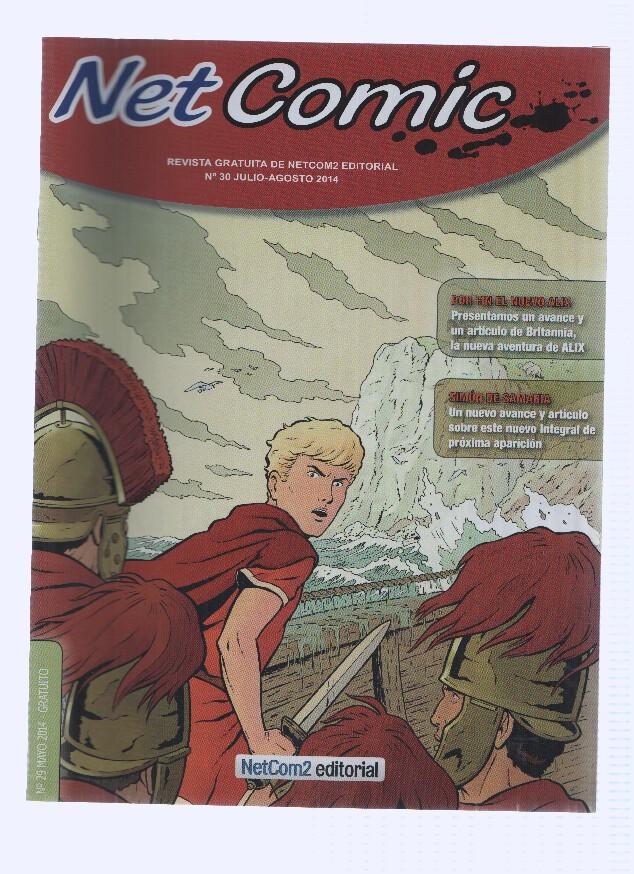 Revista: NET COMIC, Numero 30: ALIX: Britannia (NetCom2 2014)