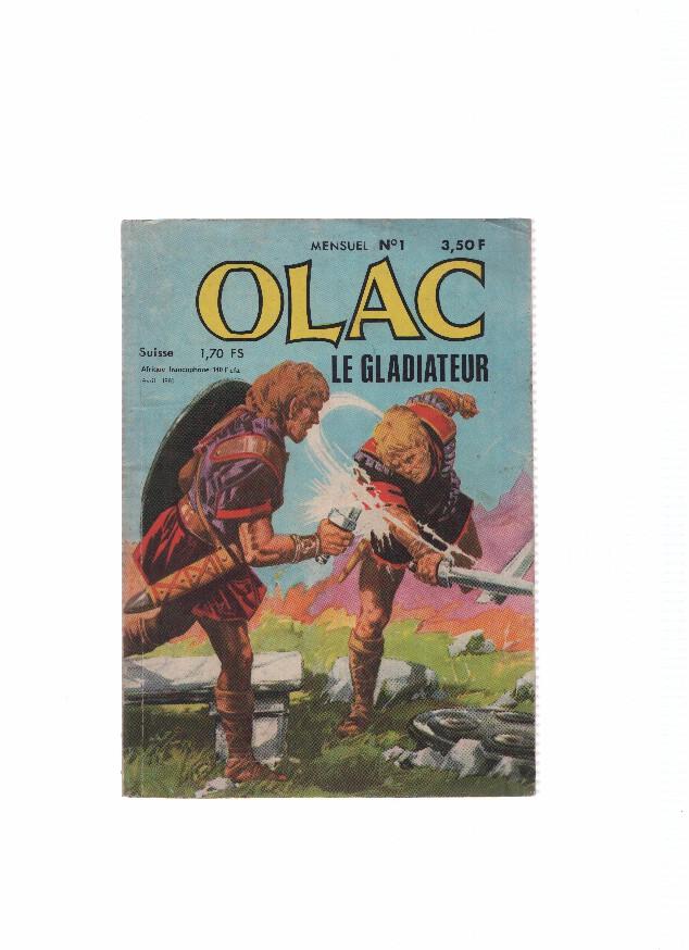 OLAC: LE GLADIATEUR, Mensuel: Numero 01 (MCL 1980) 
