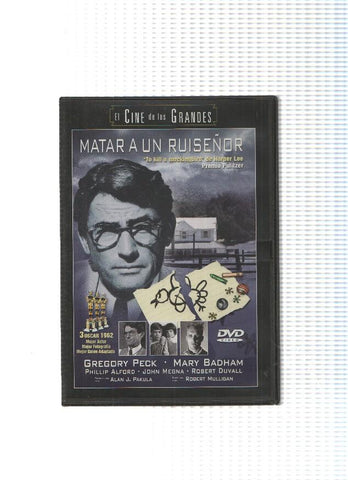 DVD-Cine: MATAR A UN RUISEÑOR - Gregory Peck (Colecc. El Cine de los Grandes Numero 03)