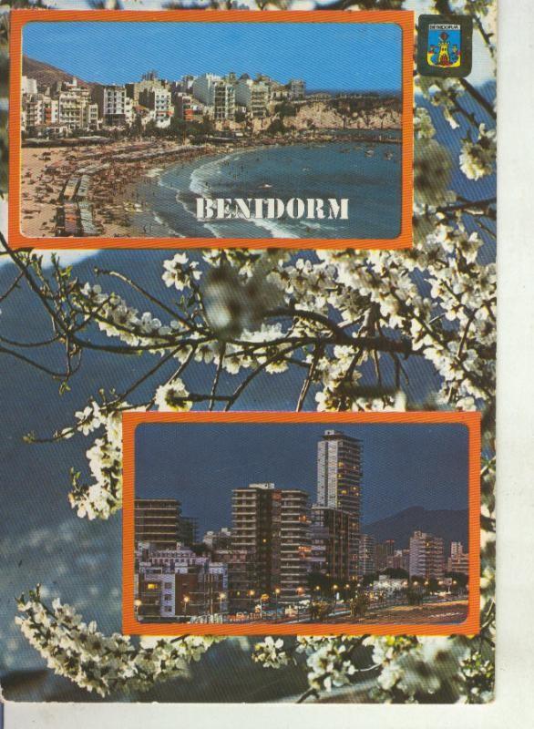Postal 011572: Vistas de Benidorm en Alicante