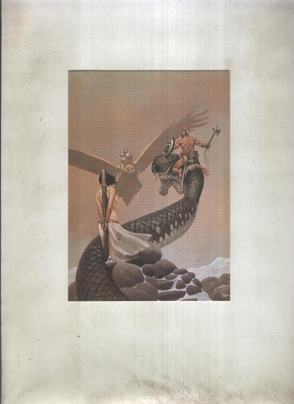 Postal El Mercenario modelo 2