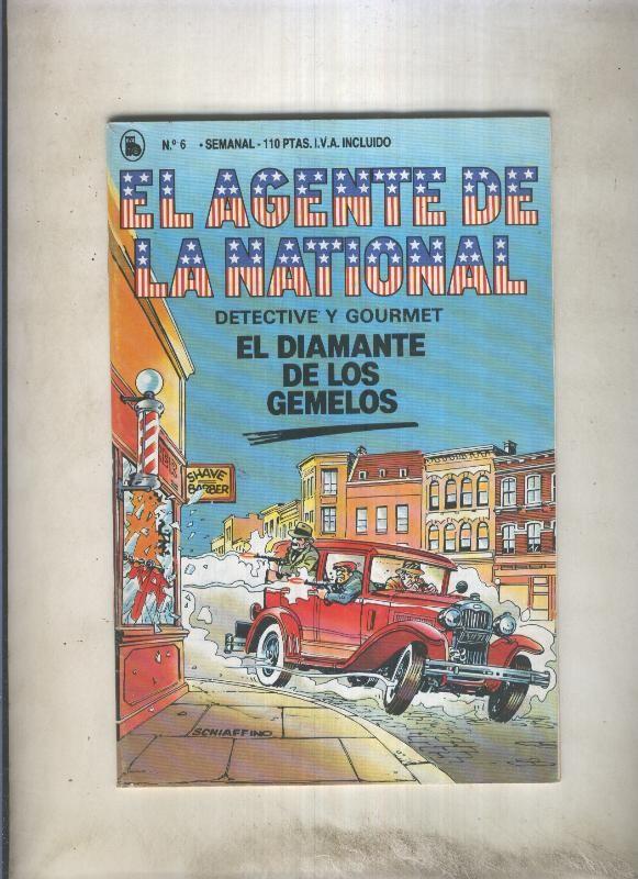 El agente de la National numero 06 El diamante de los gemelos
