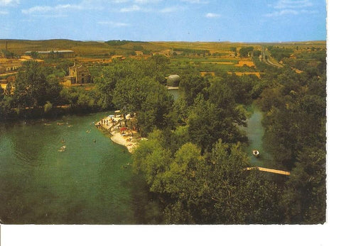 Postal 027863 : Alhama de Aragon, Vista general del Lago