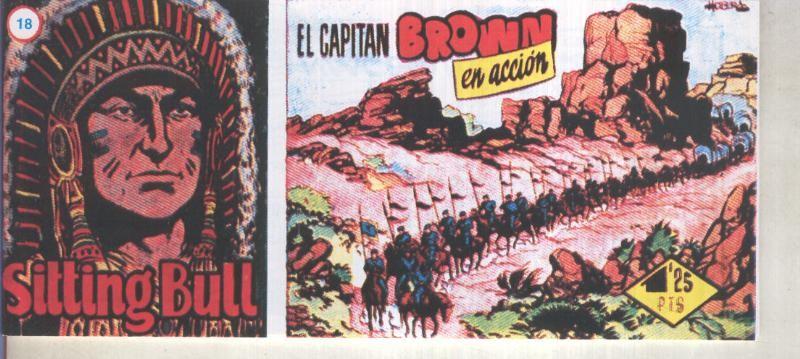 Fascimil: Sitting Bull numero 18: El capitan Brown en accion