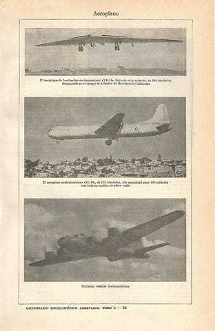 Lamina 010: Aeroplano