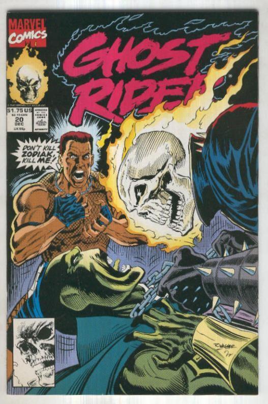 GHOST RIDER Vol.2, No.20 (1991): Sign of Death