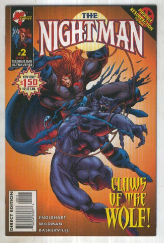 THE NIGHT MAN, Vol.02 No.02: The wilder Shore (Malibu 1995) 