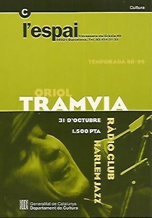 POSTAL PUBLICITARIA 55405: ORIOL TRAMVIA