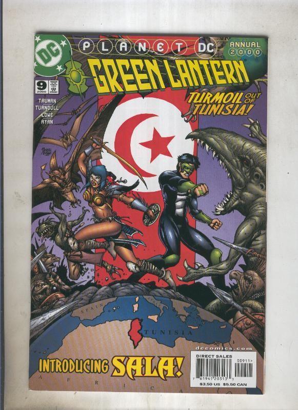 Green lantern numero 009 turmoil out of tunisia