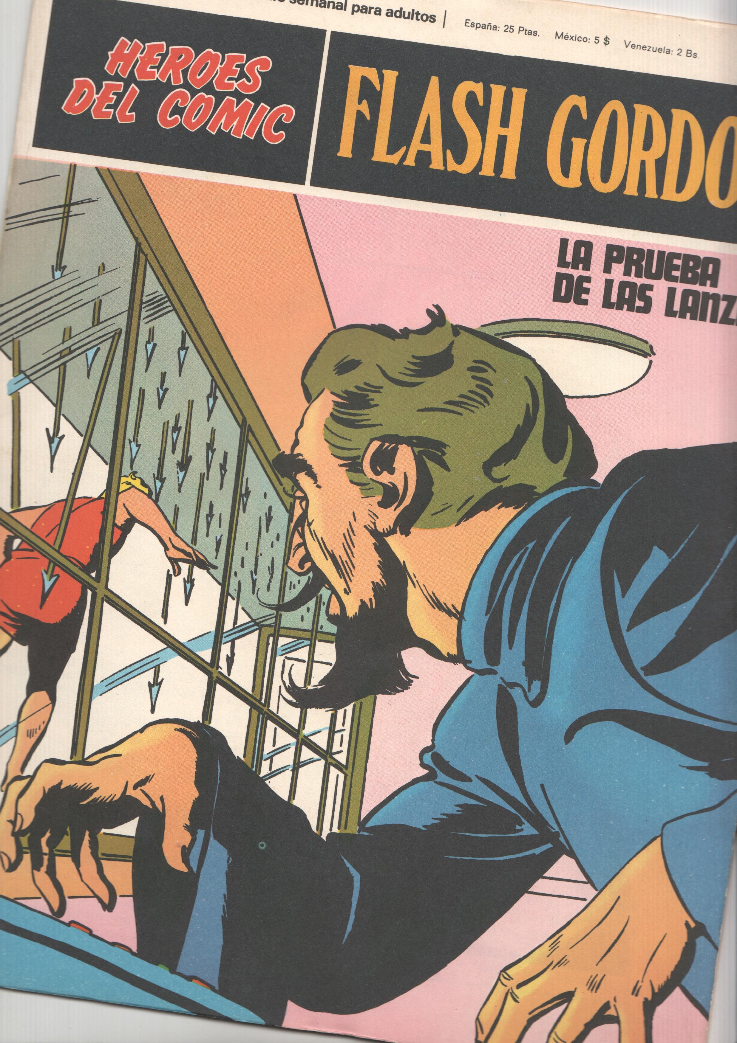 Flash Gordon de Burulan numero 026 (numerado 3 en trasera): La prueba de las lanzas