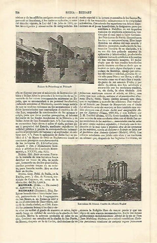 LAMINA ESPASA 17036: Ruinas de Petersberg en Freisach