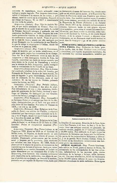 LAMINA ESPASA 8062: Basilica de Acquaviva delle Fouti Italia