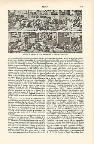 LAMINA ESPASA 916: Escenas de la guerra de Troya por la escuela de Pesellino