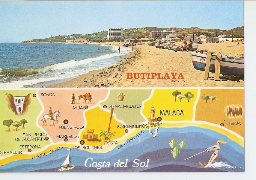 Postal 025924 : Mijas - Costa La Butiplaya